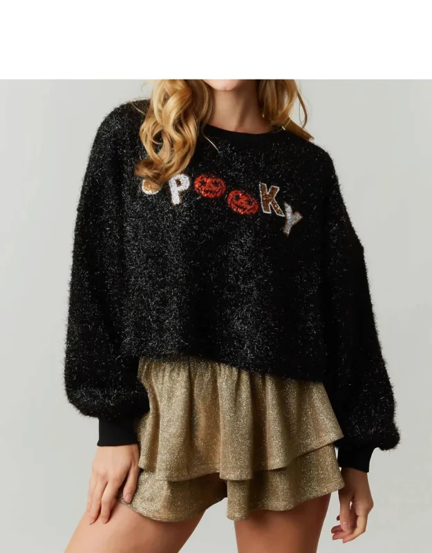 Spooky Pumpkin Halloween Sweater