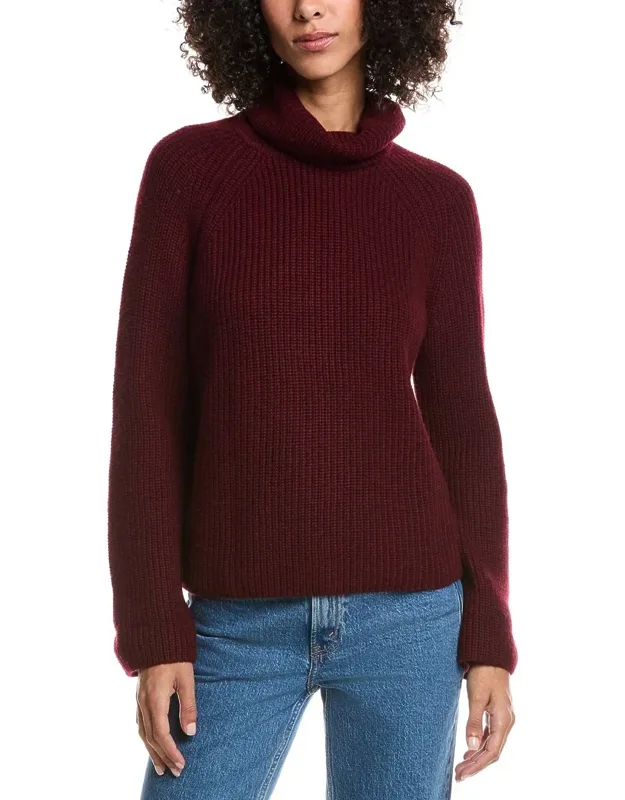 Luxe Wool & Cashmere-blend Turtleneck Sweater