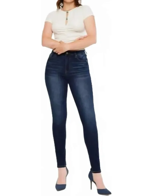 Curvy High Rise Skinny Jeans