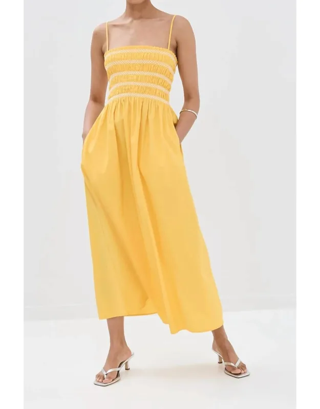 Smocked Bodice Dress