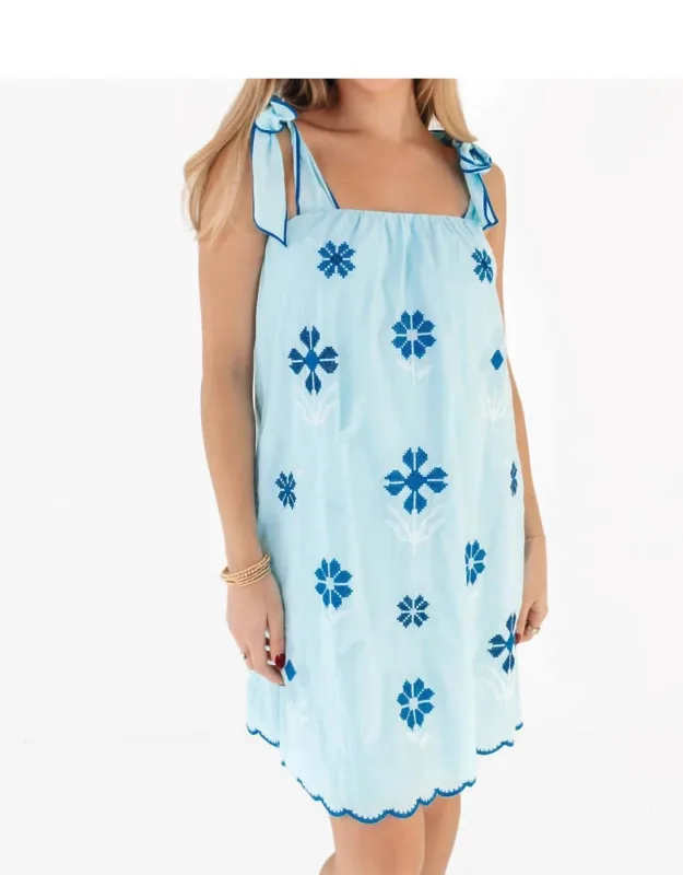 The Alli Tie Strap Dress
