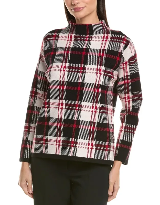 Funnel Mock Neck Sweater
