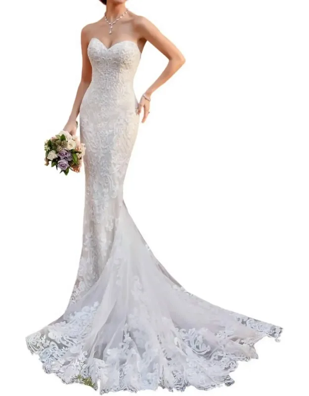 Fit And Flare Wedding Dress