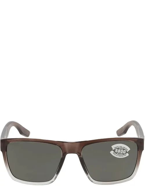 Paunch Xl Polarized Glass Square Sunglasses