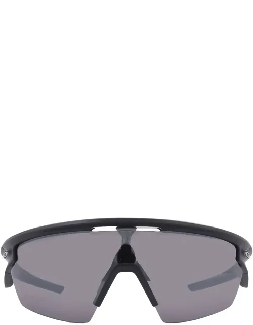 Sphaera Prizm Black Polarized Shield Sunglasses