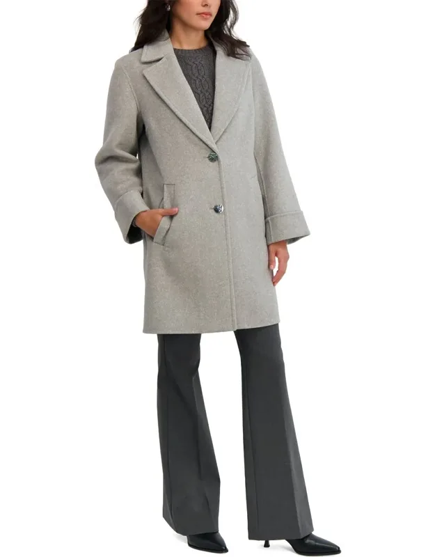 Medium Wool-blend Coat