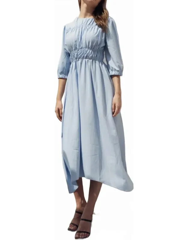 Three Quarter Midi Dress