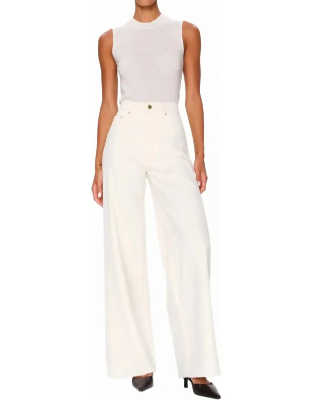 Hepburn Wide Leg High Rise Vintage Jeans