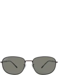 Polarized Green Square Sunglasses