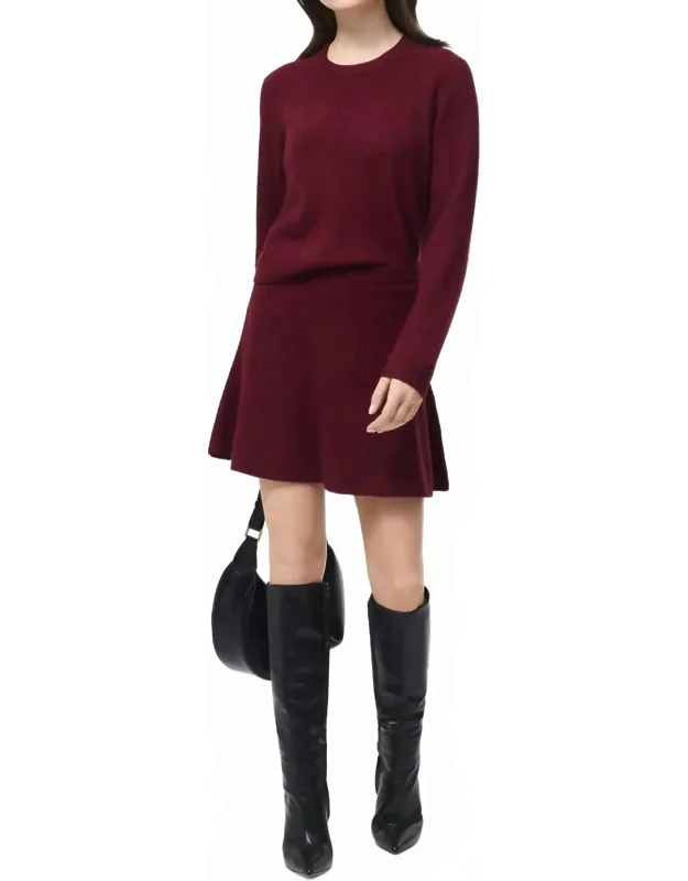 Knit Mini Skirt
