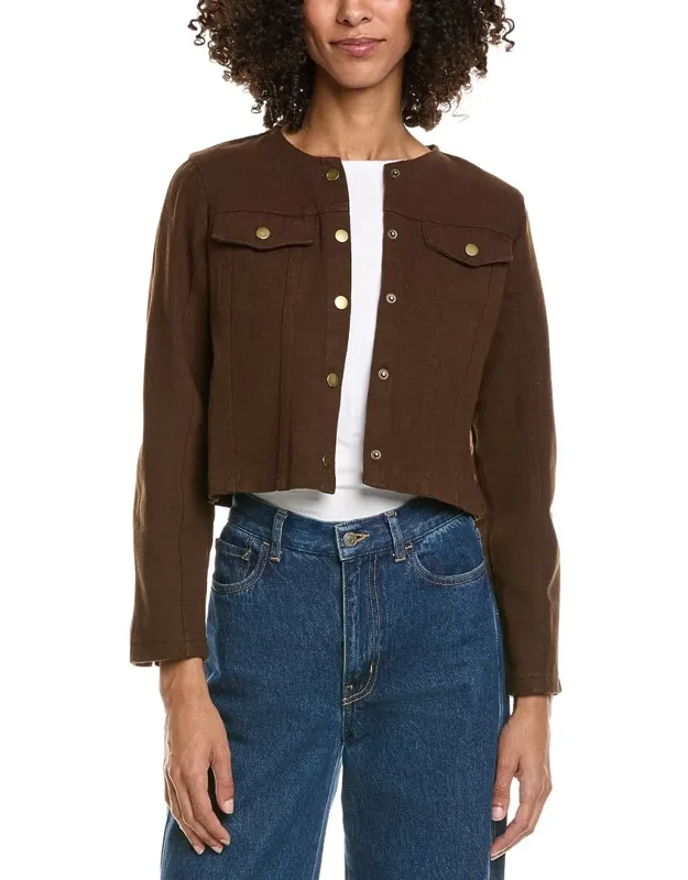 Woven Cardigan