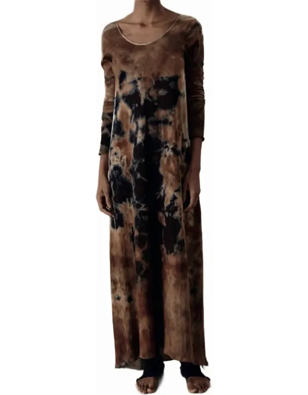 Duo Dress With Long Sleeves