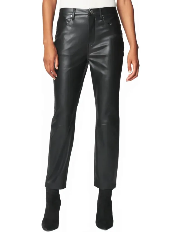 Faux Leather Pants