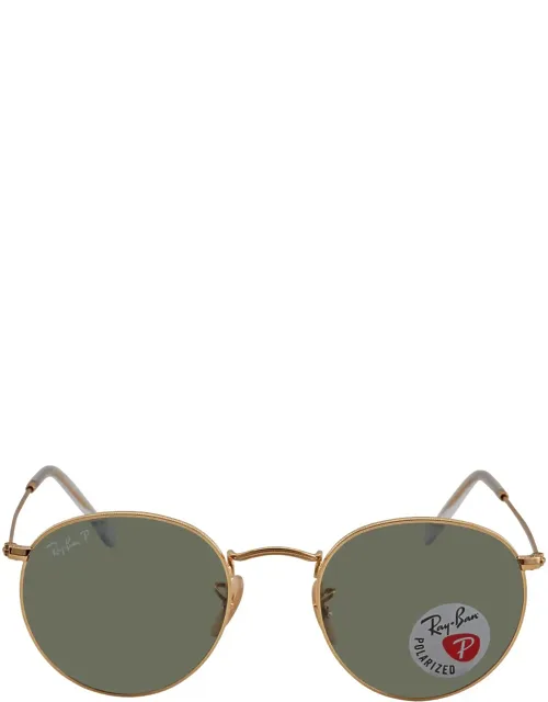 Round Metal Polarized Sunglasses