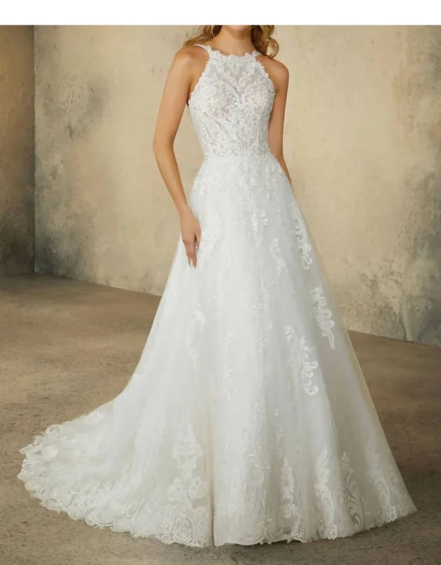 Sleeveless Wedding Dress
