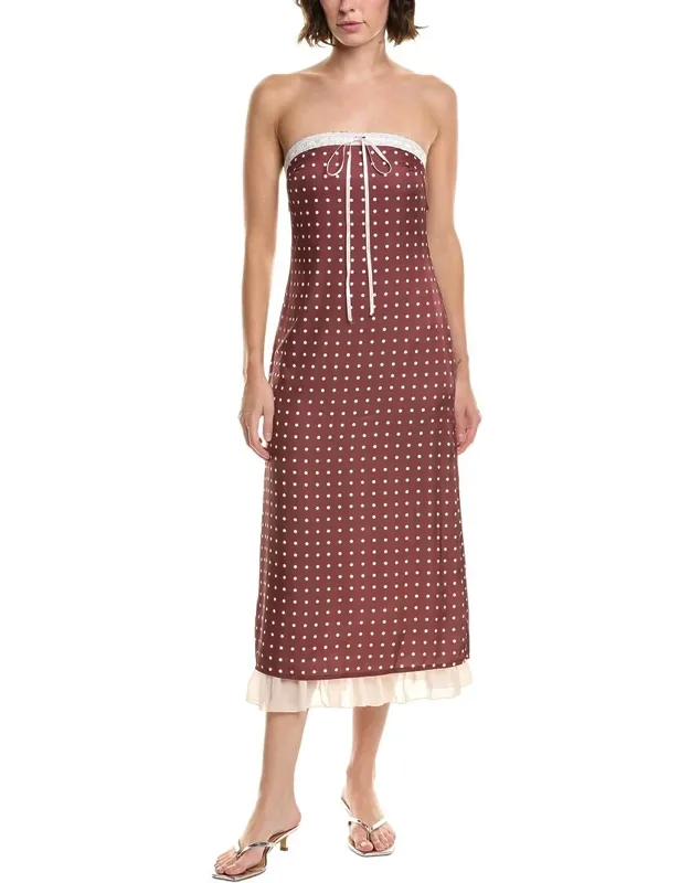 Printed Midi Dress