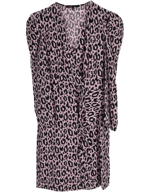 Animal Print Mini Dress