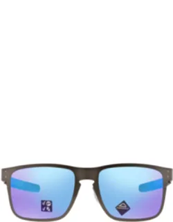 Holbrook Metal Polarized Prizm Sapphire Square Sunglasses