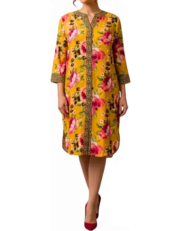 Demi Shirt Midi Dress