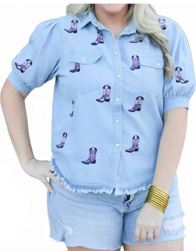 Bailey Denim Top