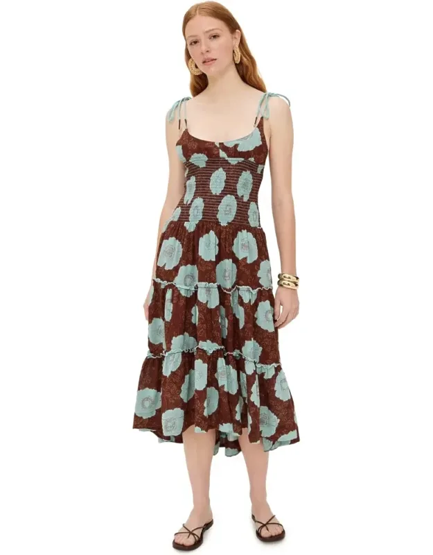 Adriel Sleeveless Midi Dress