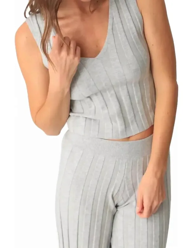 Monteray Ribbed Knit Top