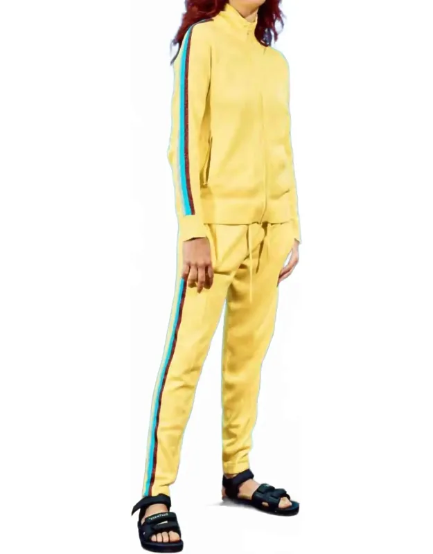 Cashmere Cloud Old School-style Track Pants