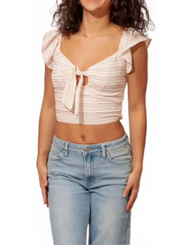 Tie Front Top