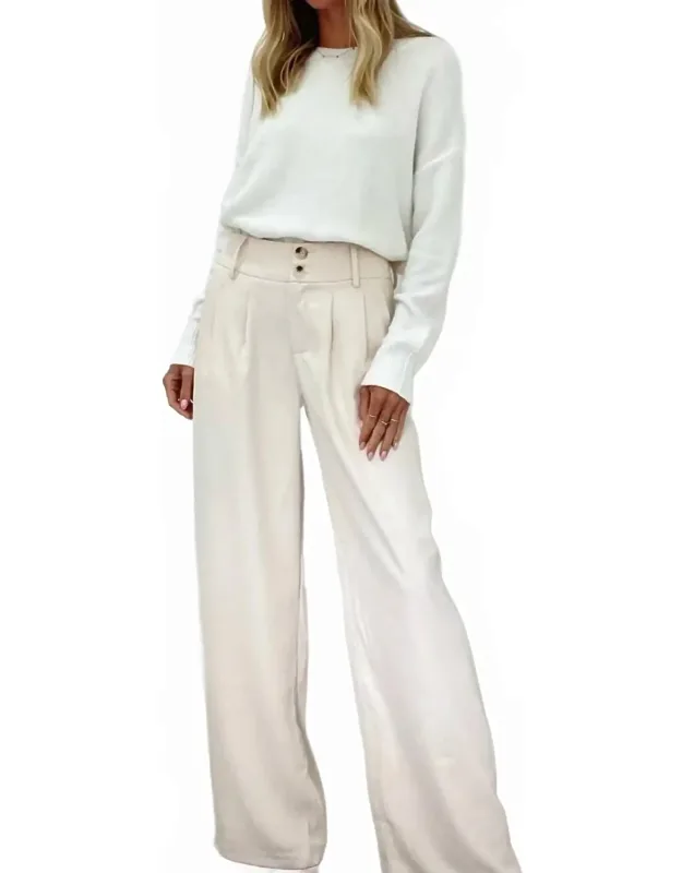 Wide Leg Trousers