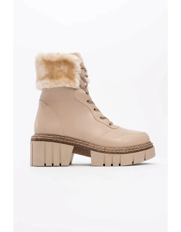 Fur Chunky Boot