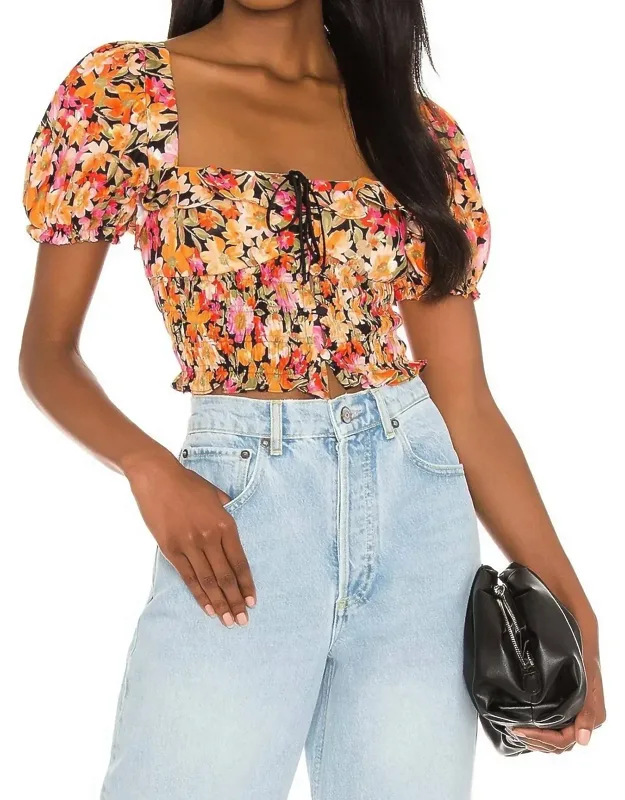 Sylvie Puff Sleeve Top