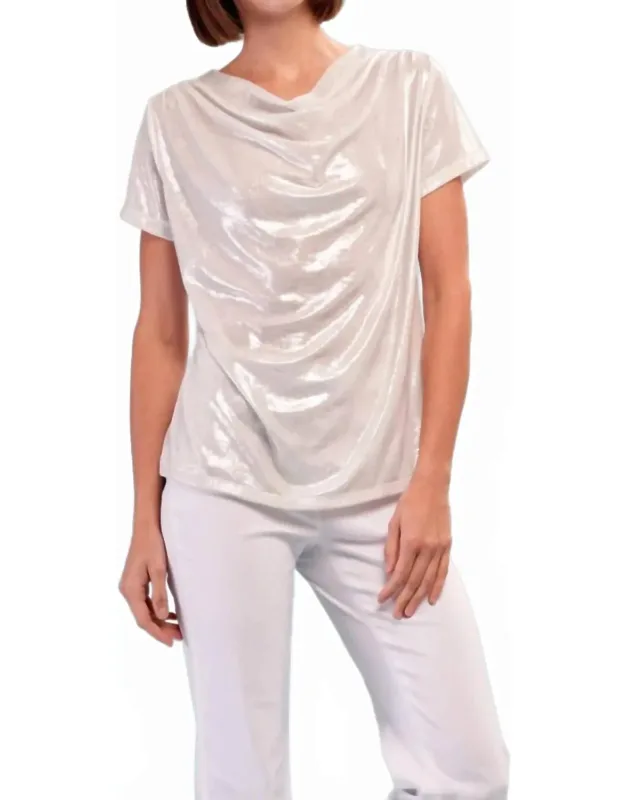 Metallic Blouse