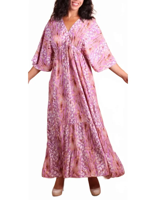 Animal Print Maxi Dress