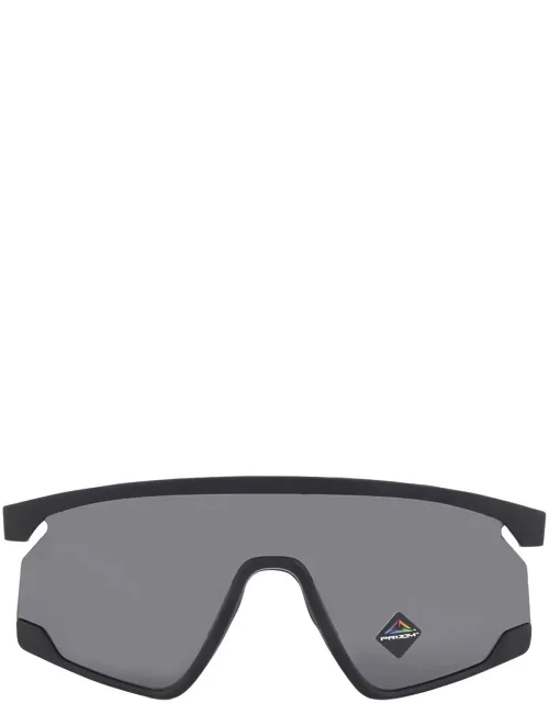 Bxtr Prizm Black Mirrored Shield Sunglasses