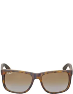 Justin Classic Polarized Brown Gradient Square Sunglasses