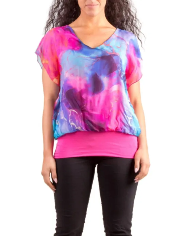 Amante Tempesta Silk Top