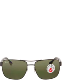 Polarized Green Classic G-15 Square Sunglasses
