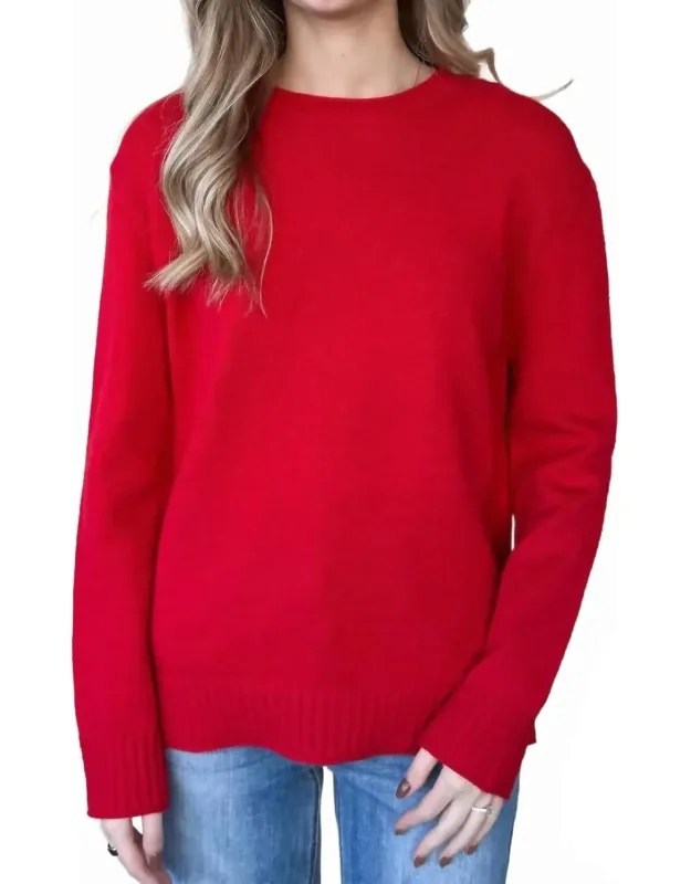 Ribbed Band Detail Sweater
