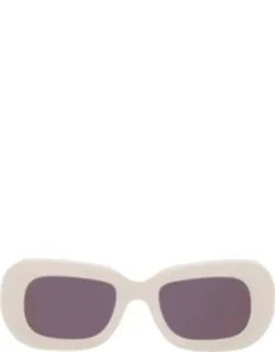 Carrara Grey Rectangular Sunglasses