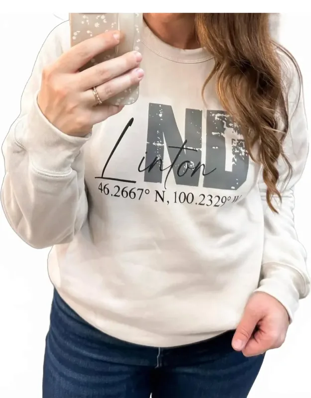 Linton Nd Coordinates Crew Top