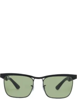 Wayfarer Deluxe Green Square Sunglasses