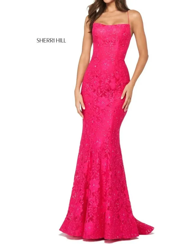 Lace Rhinestone Dress