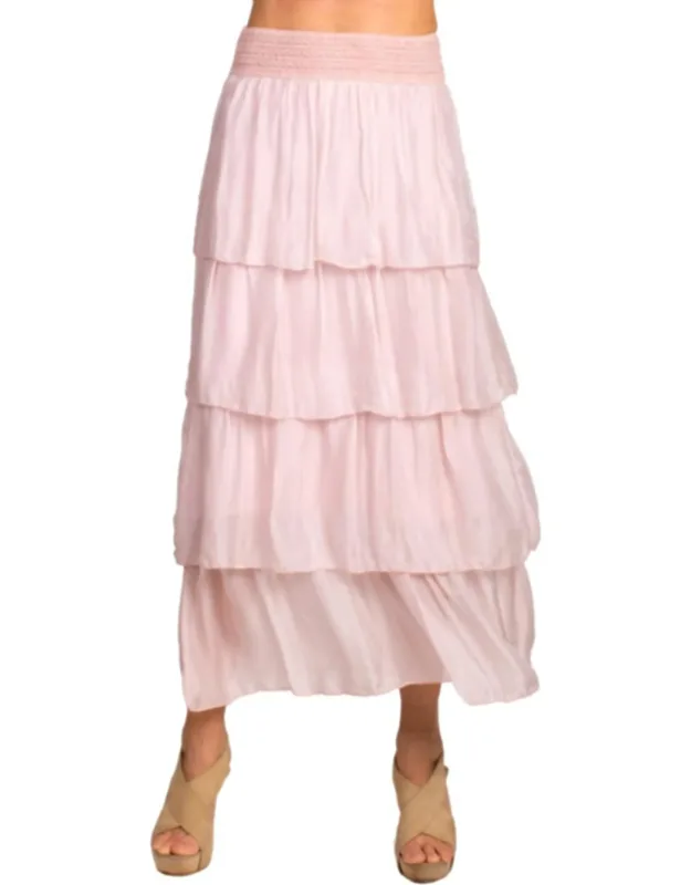 Ruffled Maxi Skirt