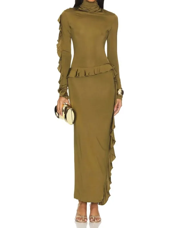 Mira Long Sleeve Maxi Dress