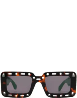 Atlantic Full Smoke Rectangular Sunglasses