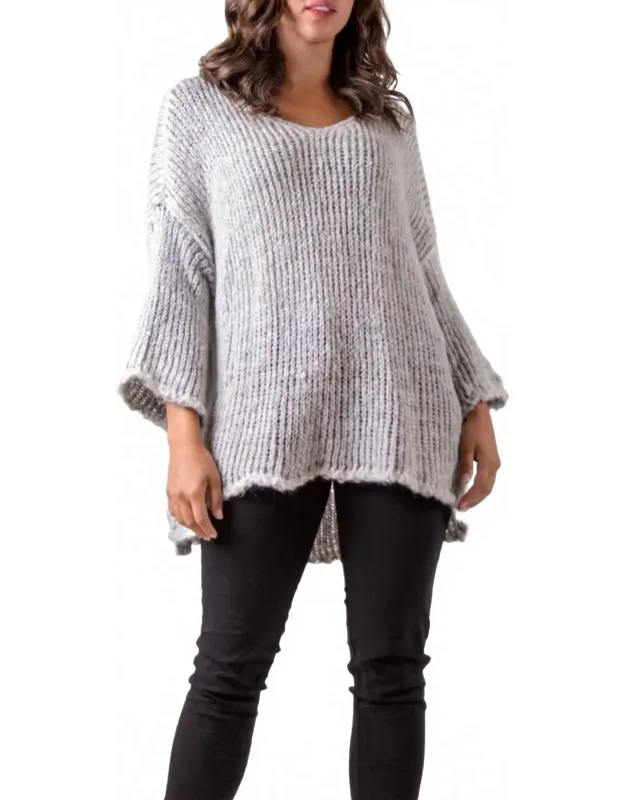 Knit Scoop Neck Sweater