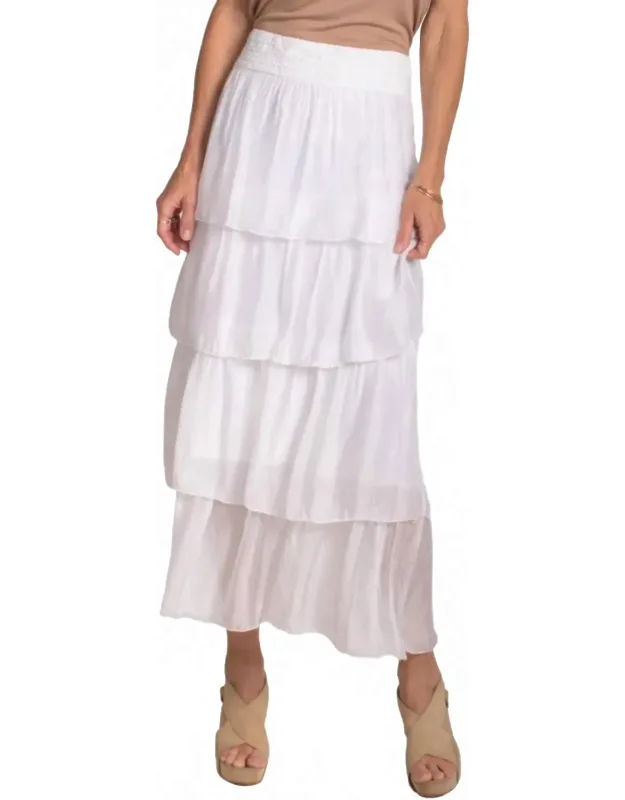 Ruffled Maxi Skirt