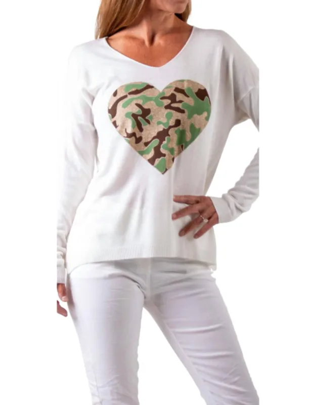 Amore Forte Long Sleeve Sweater