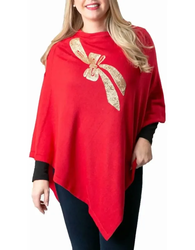 Boardwalk Crew Neck Poncho