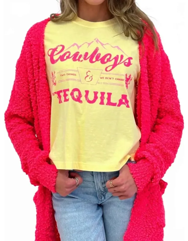 Cowboys And Tequila Tee